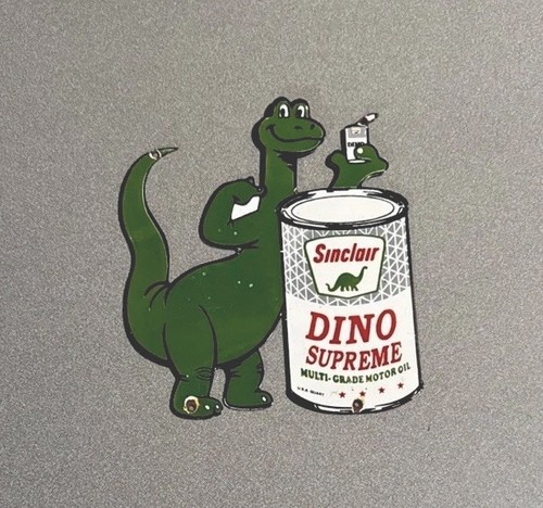 Vintage sinclair dinosaur dino - sinclair,