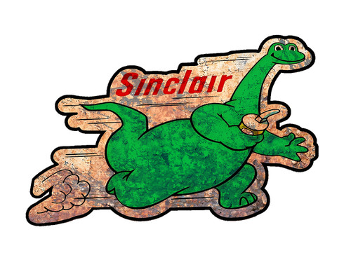 Vintage distressed sinclair - vintage,