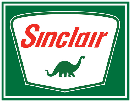 Sinclair oil gas - oil, vinyl