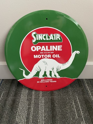New tin signs sinclair opaline - tin,