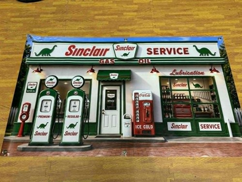 Vintage style sinclair - vintage, service