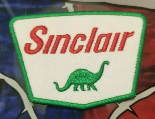 Embroidered sinclair gas patch - embroidered,
